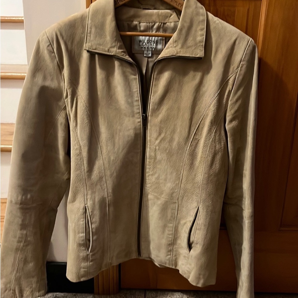 Suede tan jacket